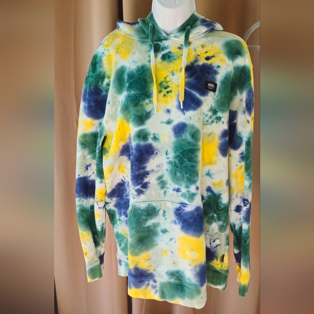 Vans Multicolor Tie-Dye Hoodie – Size Large